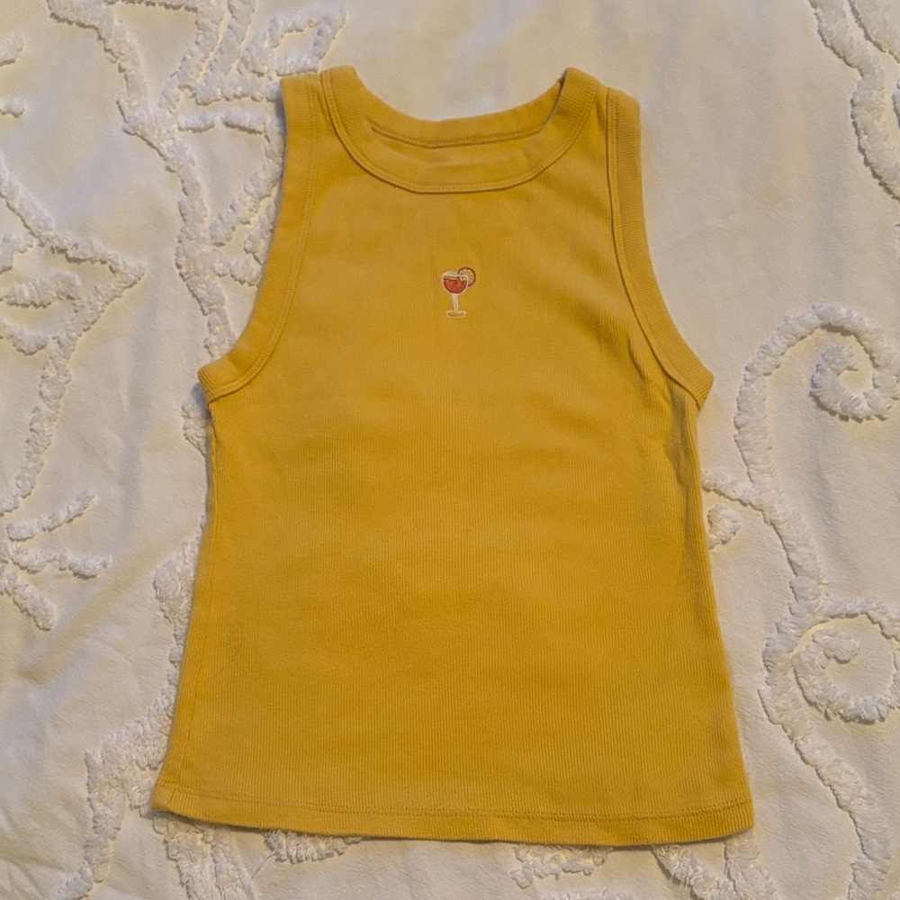 Yellow Tank Top - Never worn